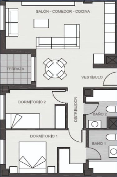 Pisos - Obra nueva Villanueva de la Torre